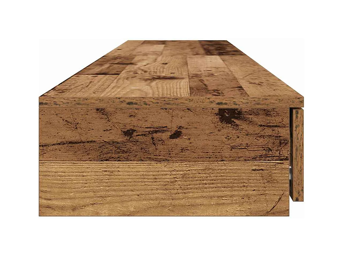 Cajones de cama con cajón Madera vieja 180x36.5x16.5 cm