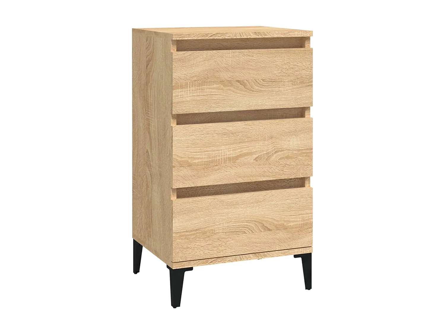 Nachttisch-Beistelltisch Sonoma-Eiche 40x35x70 cm Holzwerkstoff SHL17839