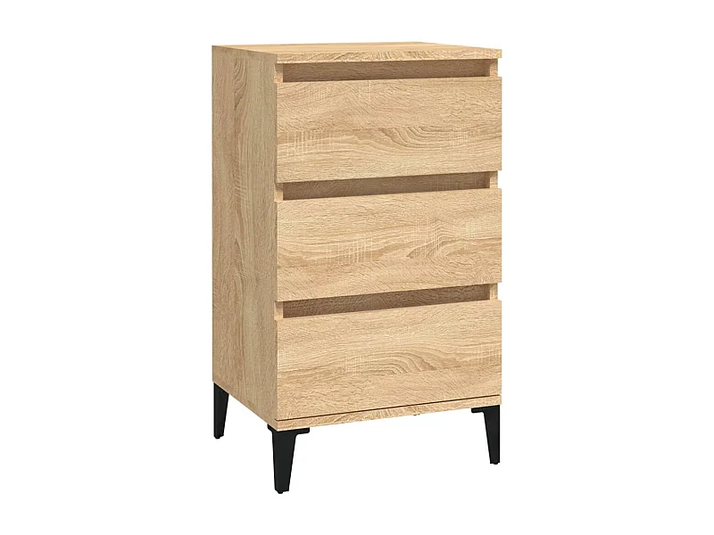 Nachttisch-Beistelltisch Sonoma-Eiche 40x35x70 cm Holzwerkstoff SHL17839