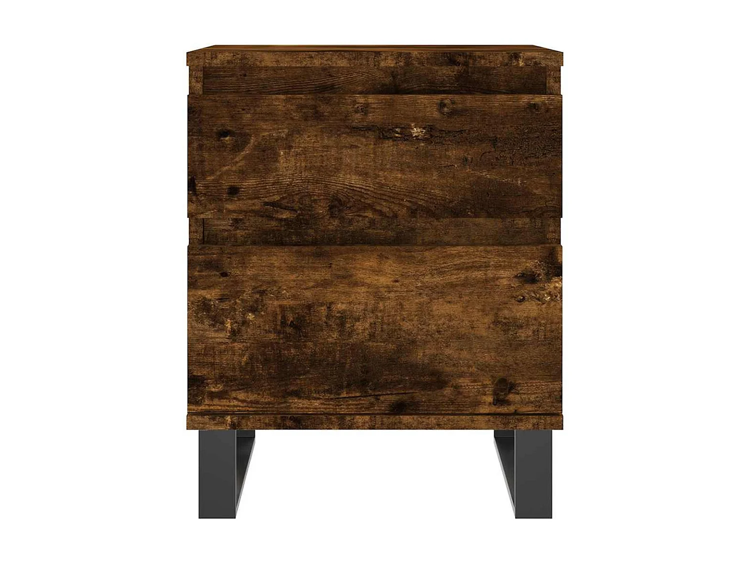 Nachttisch-Beistelltisch Räuchereiche 40x35x50 cm Holzwerkstoff SHL13459