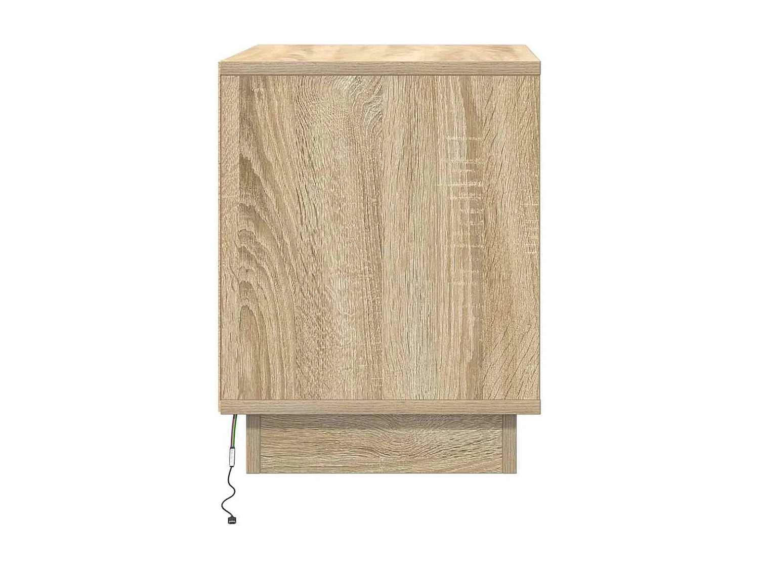 Nachttisch-Beistelltisch mit Sonoma Eiche 44 x 34.5 x 45 cm Holzwerkstoff SHL18968
