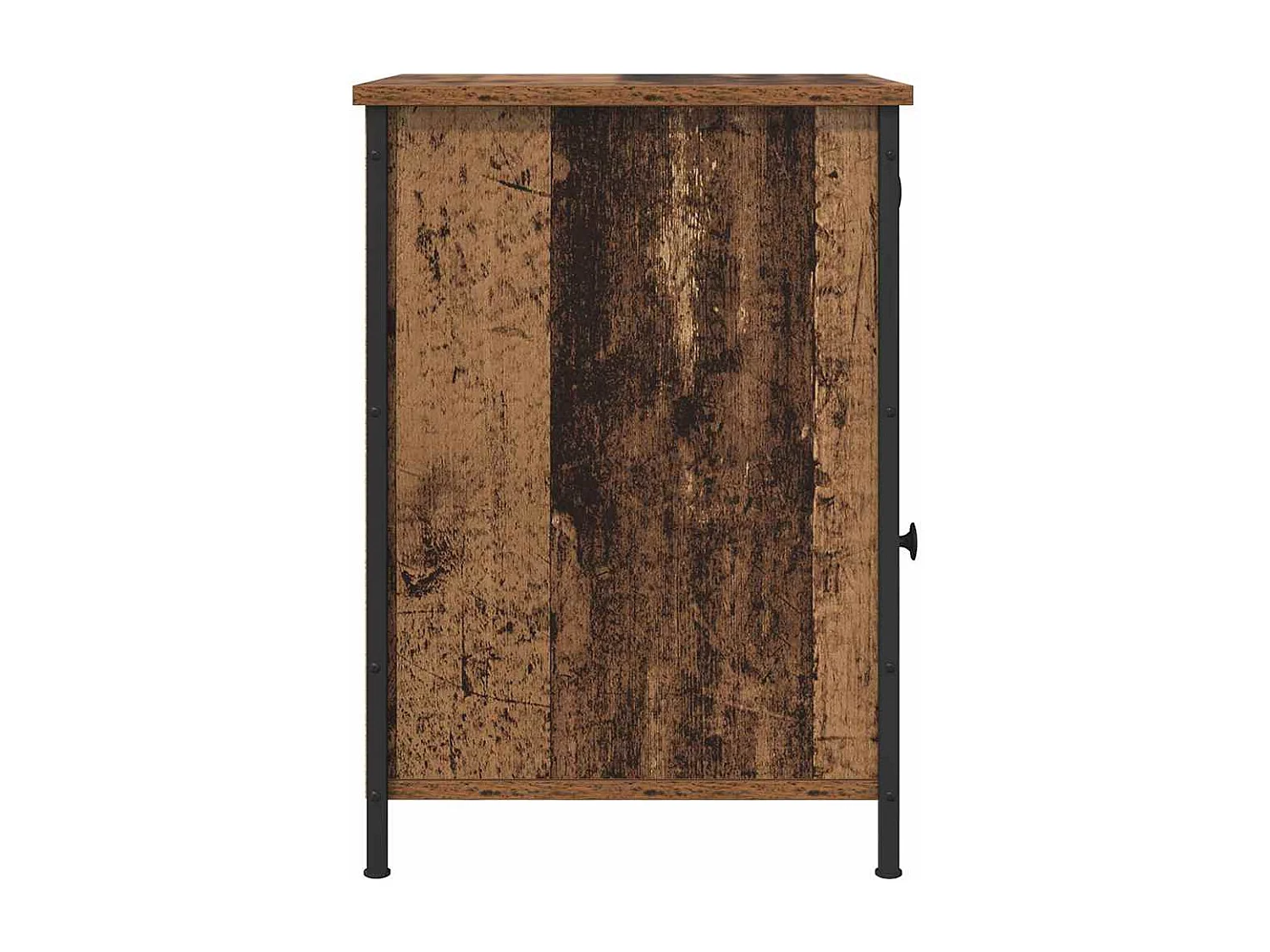 Table de chevet-Table de Nuit Bois ancien 40x42x60 cm Bois d'ingénierie