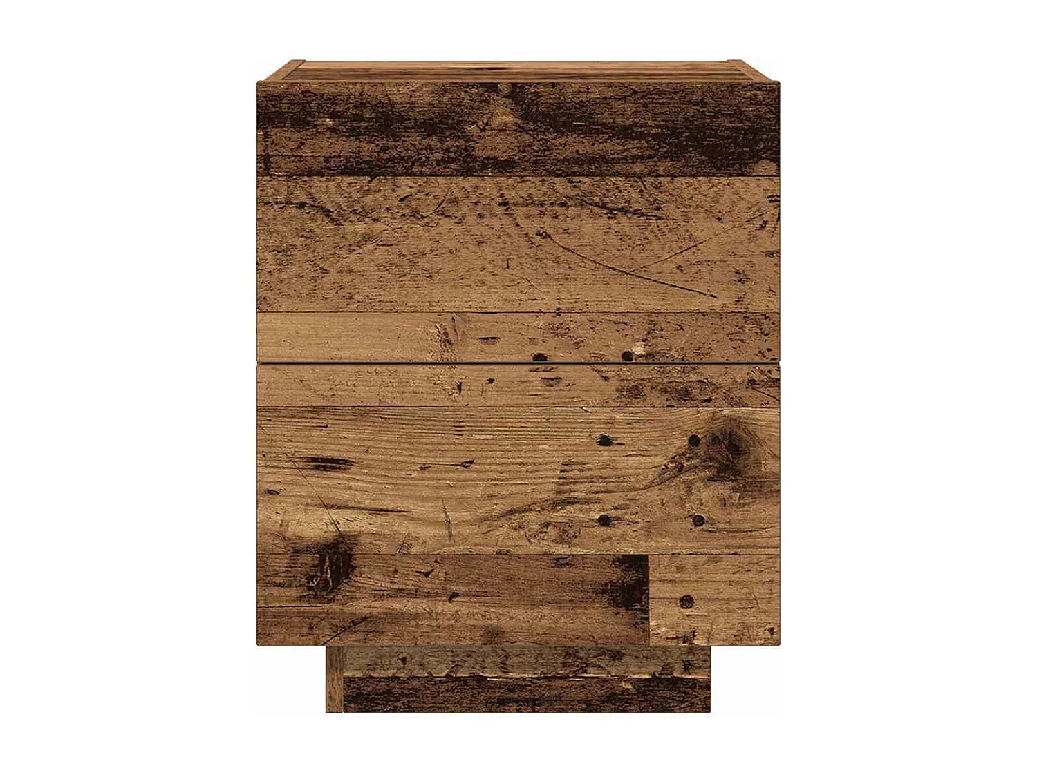 Mesita de Noche | Armario de Noche con cajón Madera vieja 45x40x55 cm