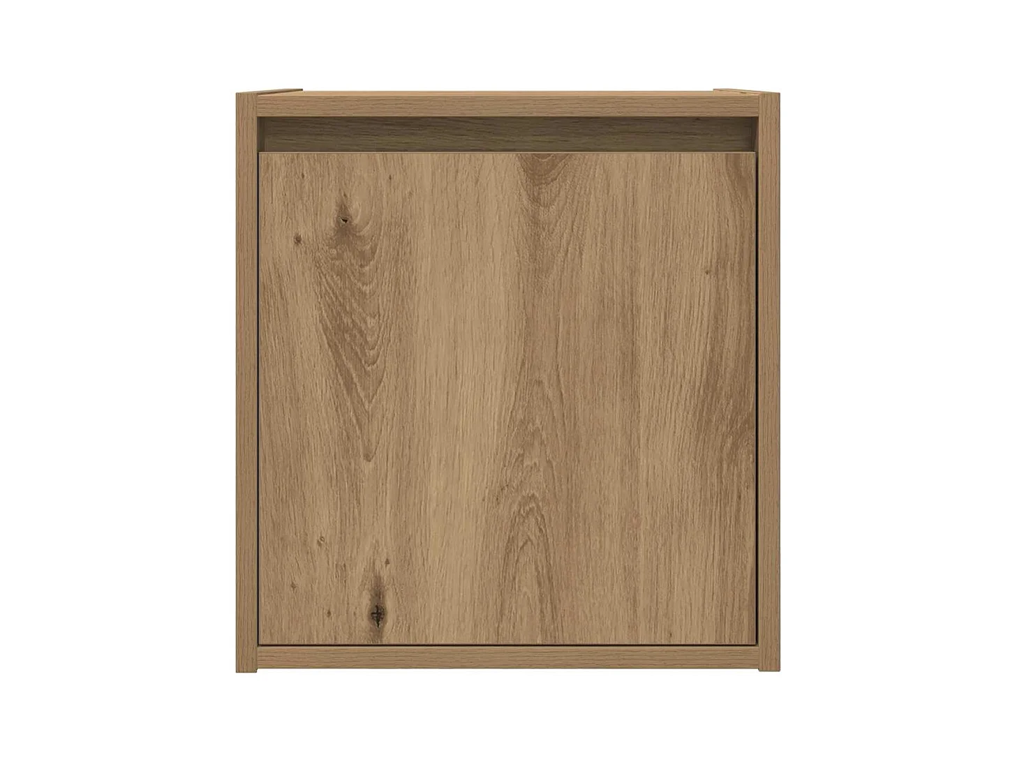 Mesitas de noche | Mesilla de noche de pared 2 uds roble artisan 38x34x40 cm