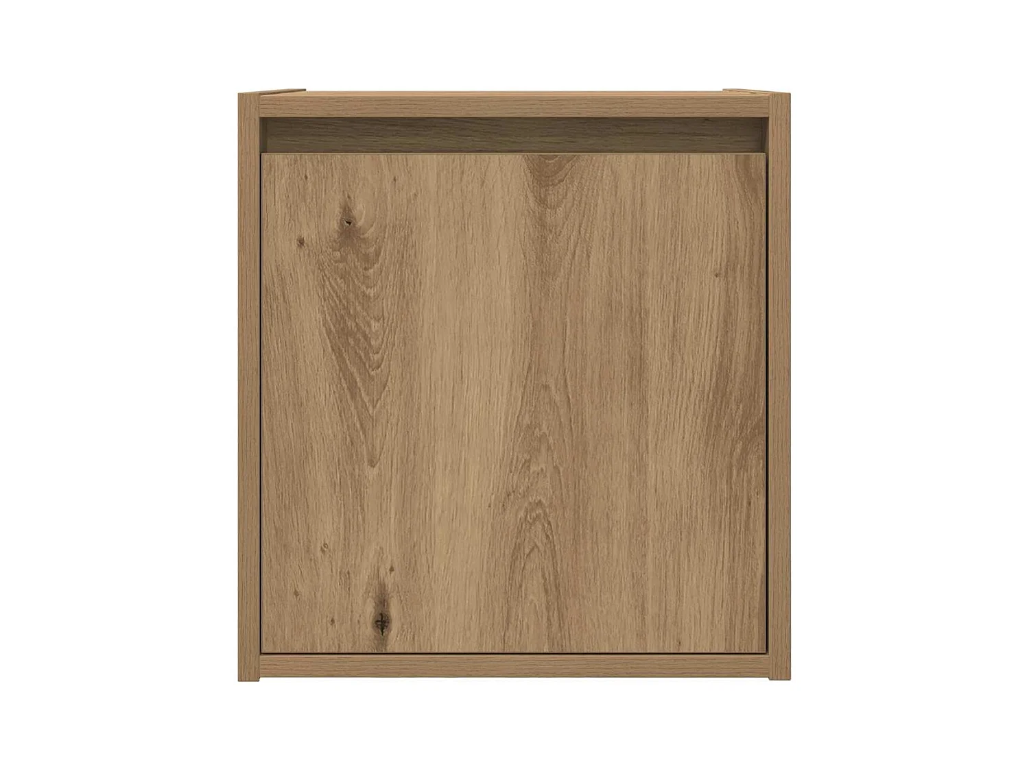 Mesitas de noche | Mesilla de noche de pared 2 uds roble artisan 38x34x40 cm