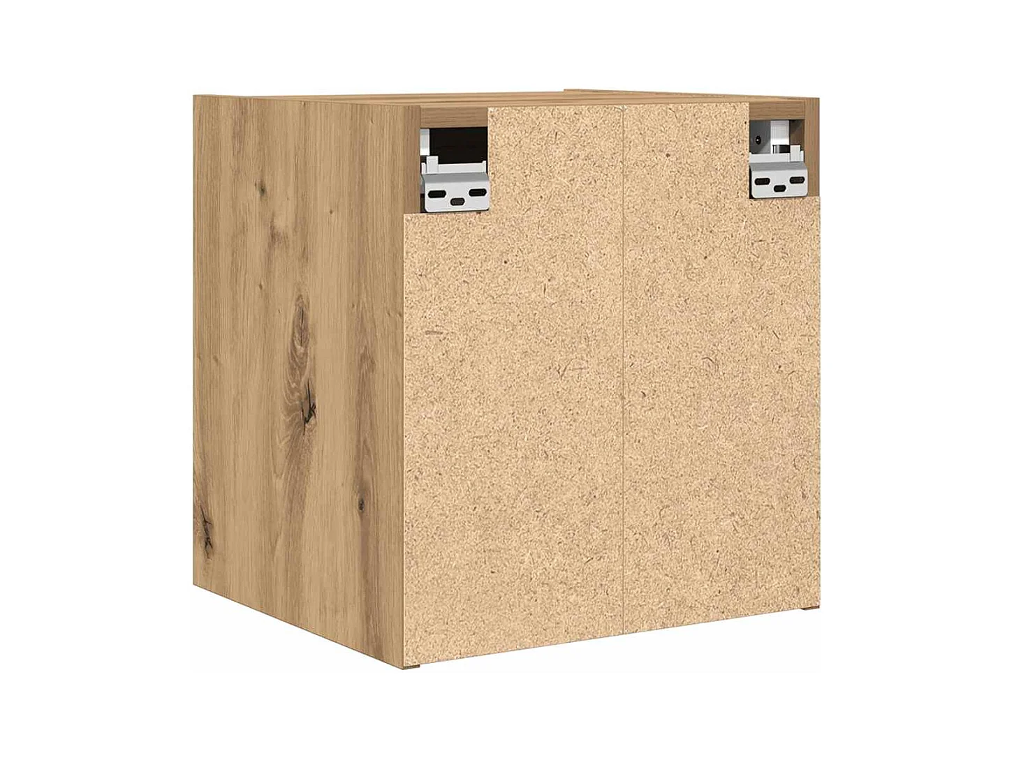 Mesitas de noche | Mesilla de noche de pared 2 uds roble artisan 38x34x40 cm