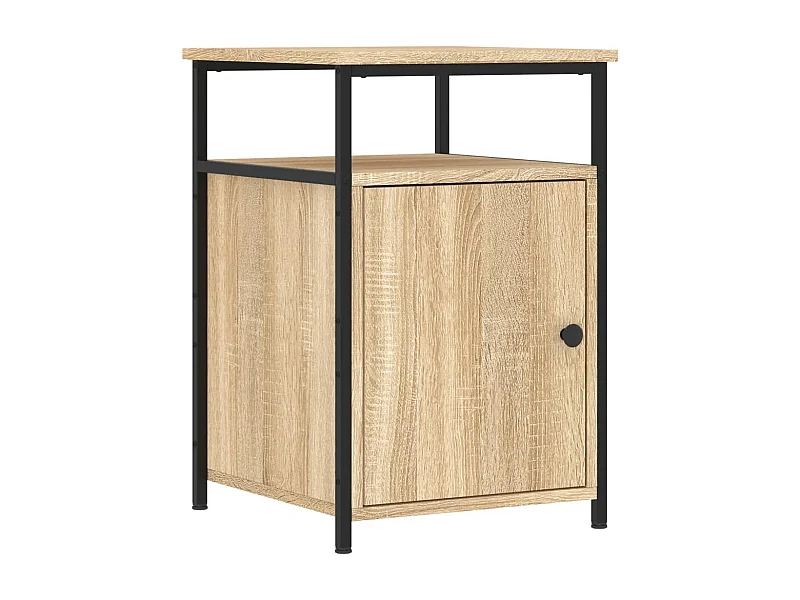 Table de chevet-Table d'appoint-Table de nuit chêne sonoma 40x42x60 cm bois d'ingénierie