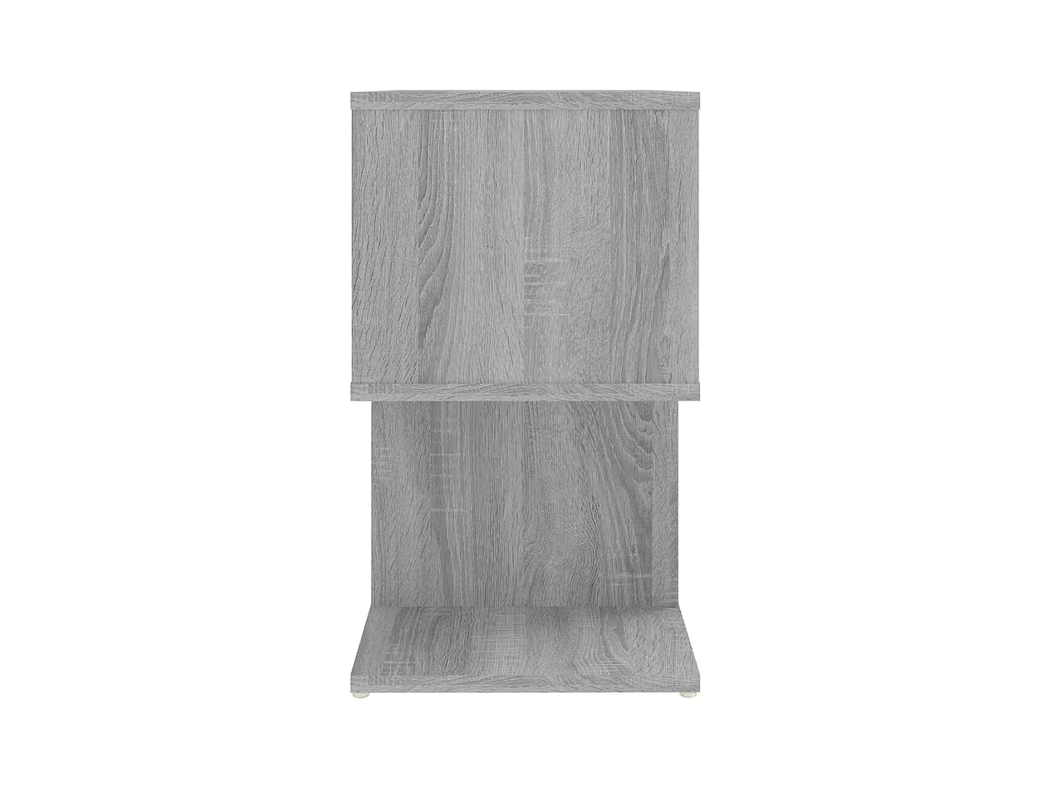 Mesitas de noche | Mesilla de noche 2 uds contrachapada gris Sonoma 50x30x51,5 cm