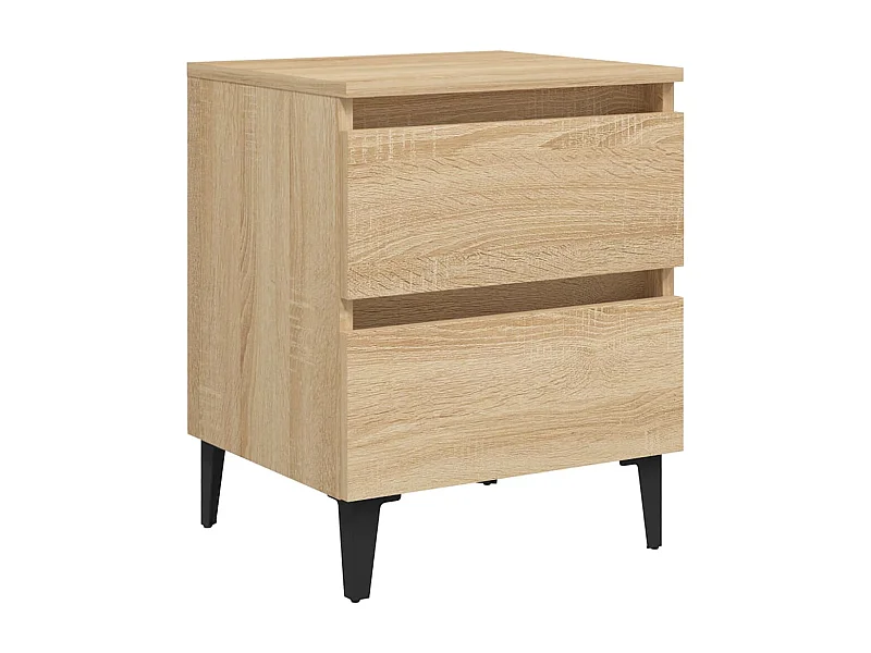 Nachttisch-Beistelltisch Sonoma-Eiche 40x35x50 cm Holzwerkstoff SHL84038