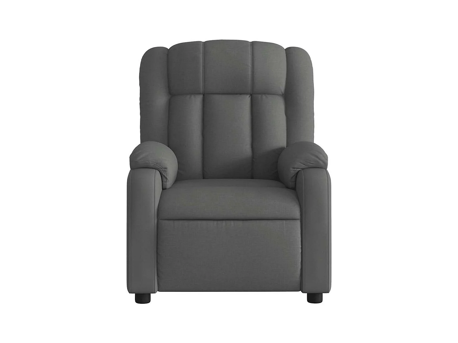 Sillón de salón | Silla | Sillón de masaje reclinable de tela gris oscuro SHL7689