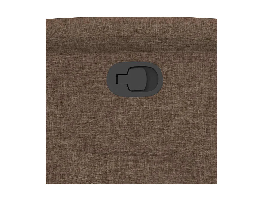 Sillón de relax | Silla | Sillón reclinable de tela marrón SHL2385