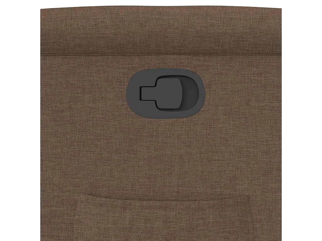 Relaxsessel | Lounge Sessel für Wohnzimmer Braun Stoff SHL49003