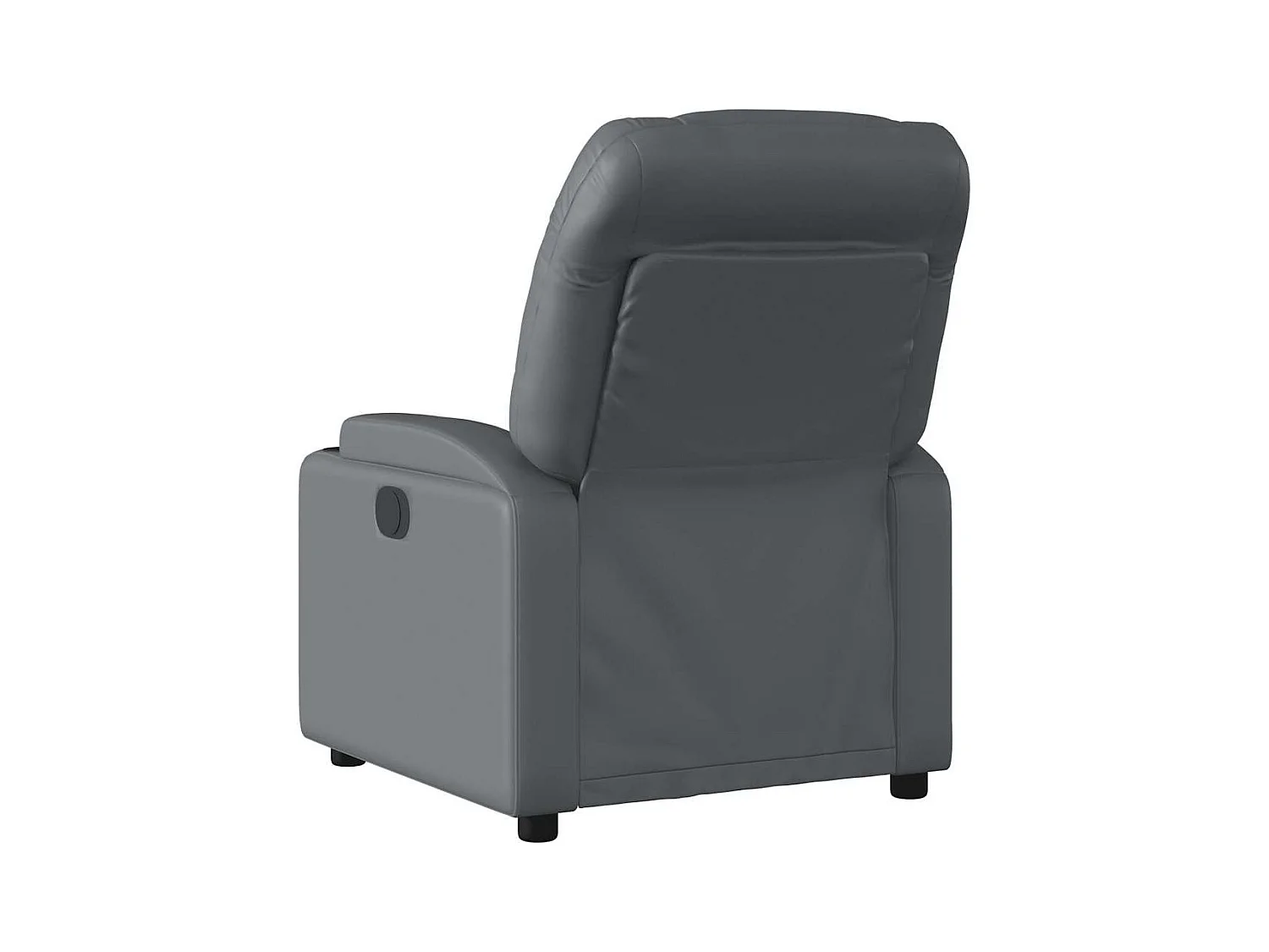Sillón de relax | Silla | Sillón reclinable eléctrico de cuero sintético gris SHL2483