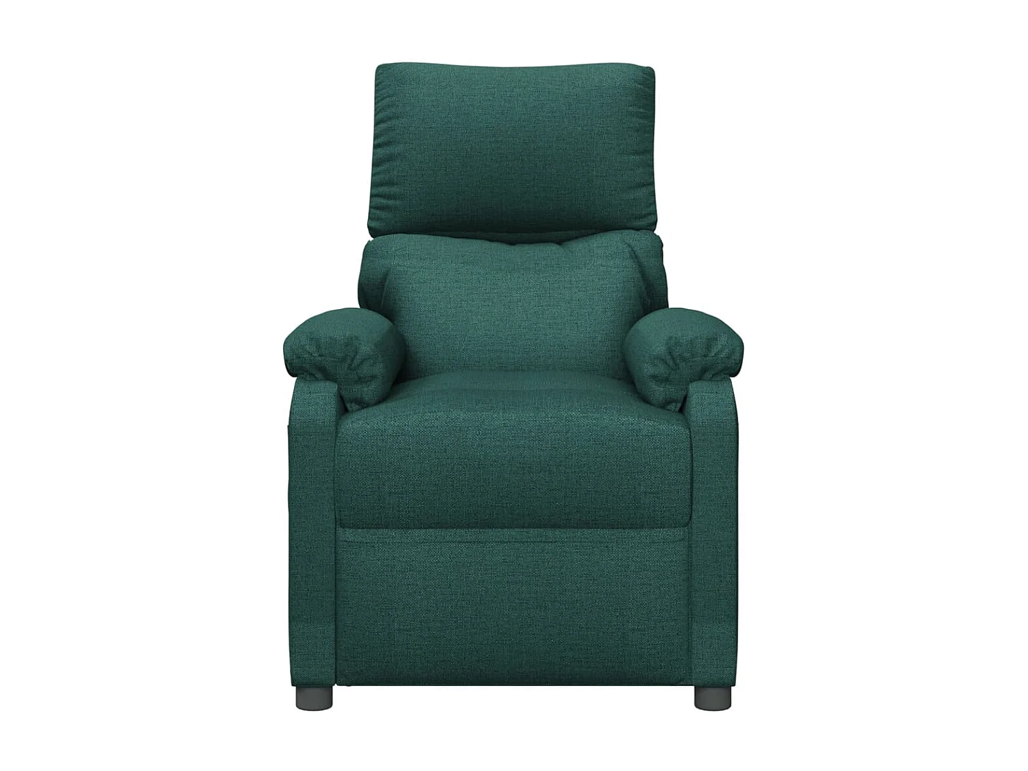 Fauteuil inclinable-Fauteuil de salon Vert foncé Tissu SHL2693