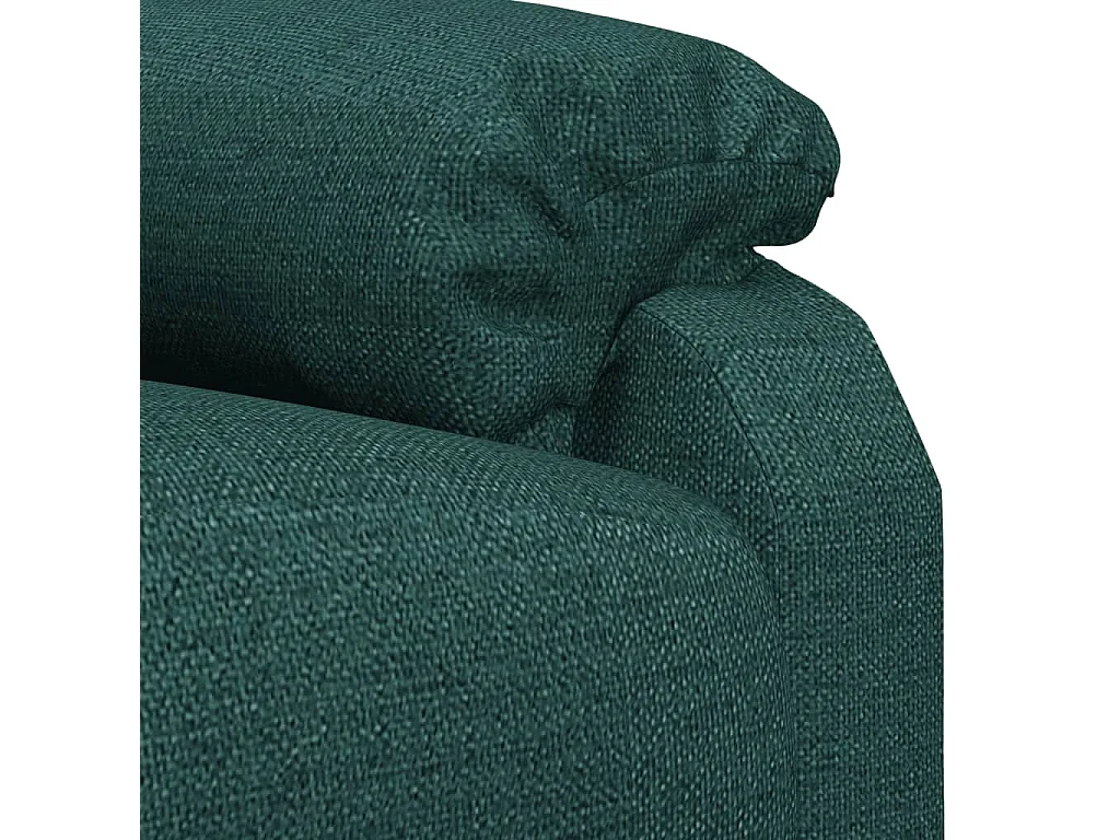 Fauteuil inclinable-Fauteuil de salon Vert foncé Tissu SHL2693