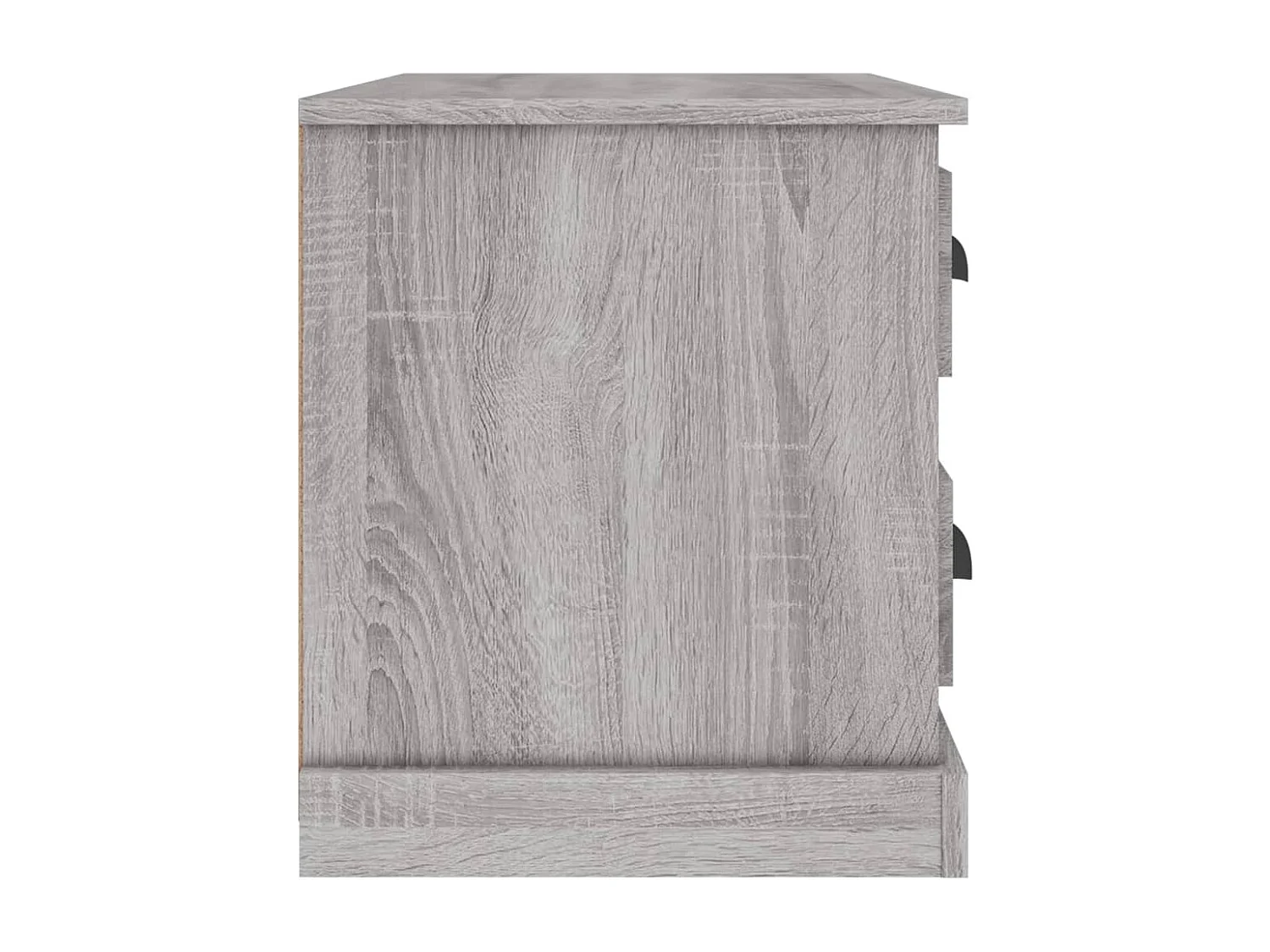 Nachtkastje | Bijzettafel Modern | Opbergkastje 60x39x45 cm grijs sonoma eikenkleurig