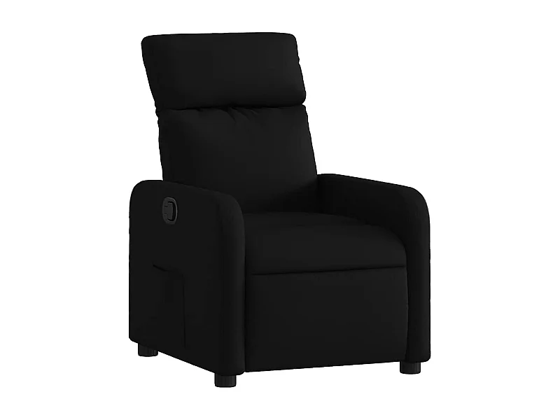 Sillón de relax | Silla | Sillón reclinable de tela negro SHL7331