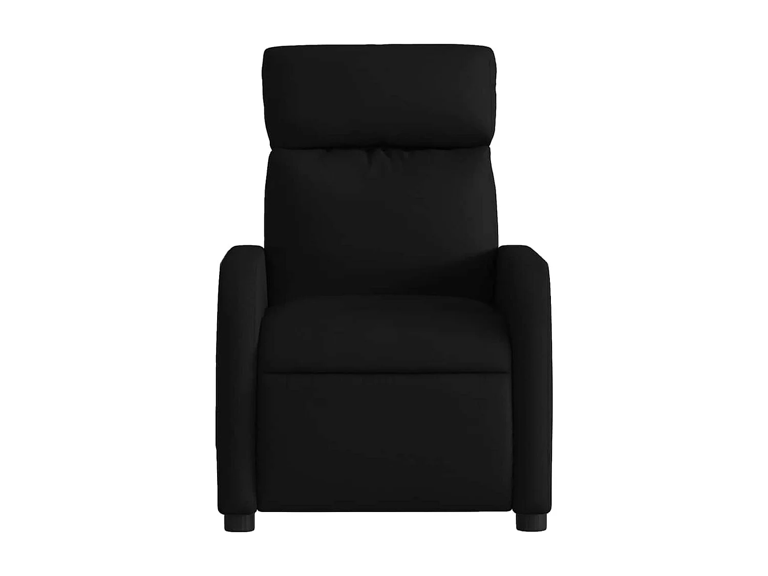 Sillón de relax | Silla | Sillón reclinable de tela negro SHL7331
