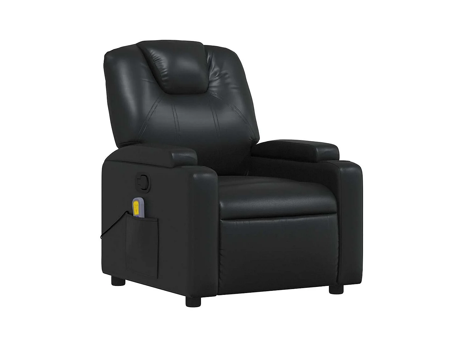 Sillón de salón | Silla | Sillón de masaje reclinable cuero sintético negro SHL9099
