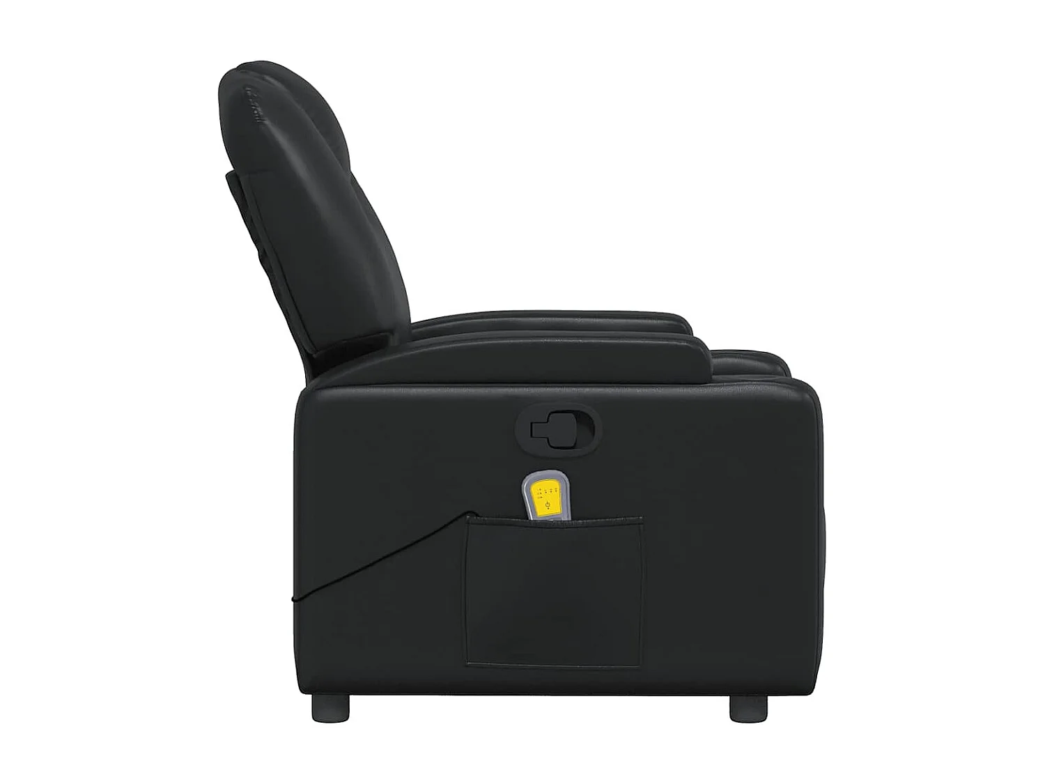 Sillón de salón | Silla | Sillón de masaje reclinable cuero sintético negro SHL9099