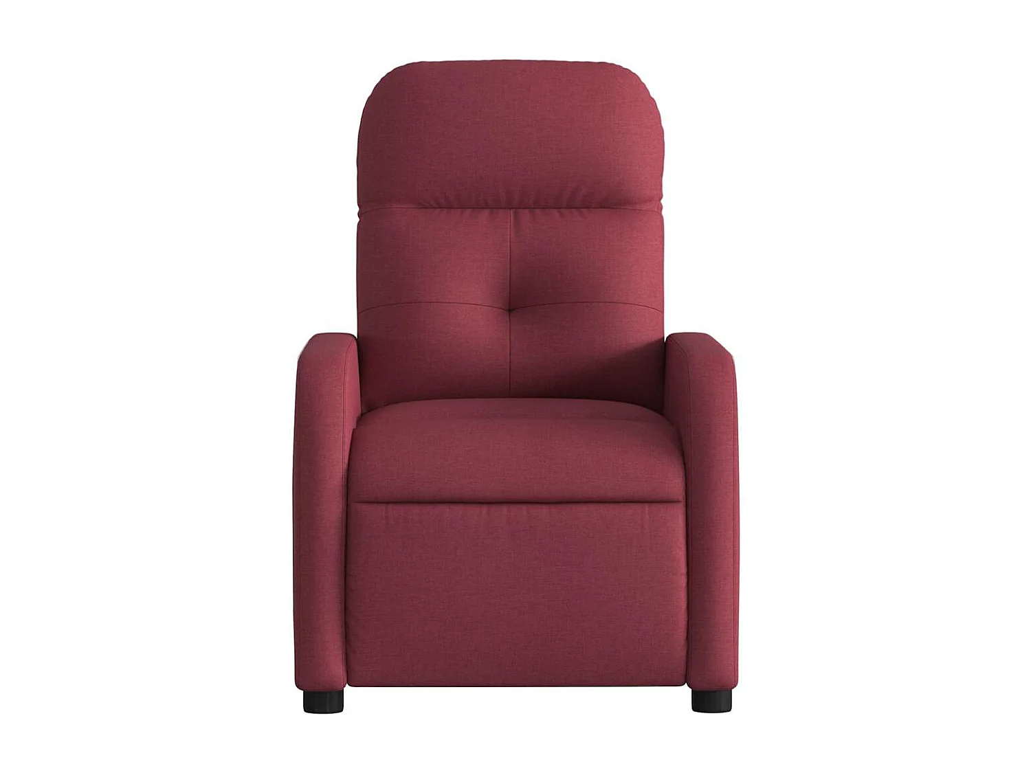Sillón de relax | Silla | Sillón reclinable de tela rojo tinto SHL7357