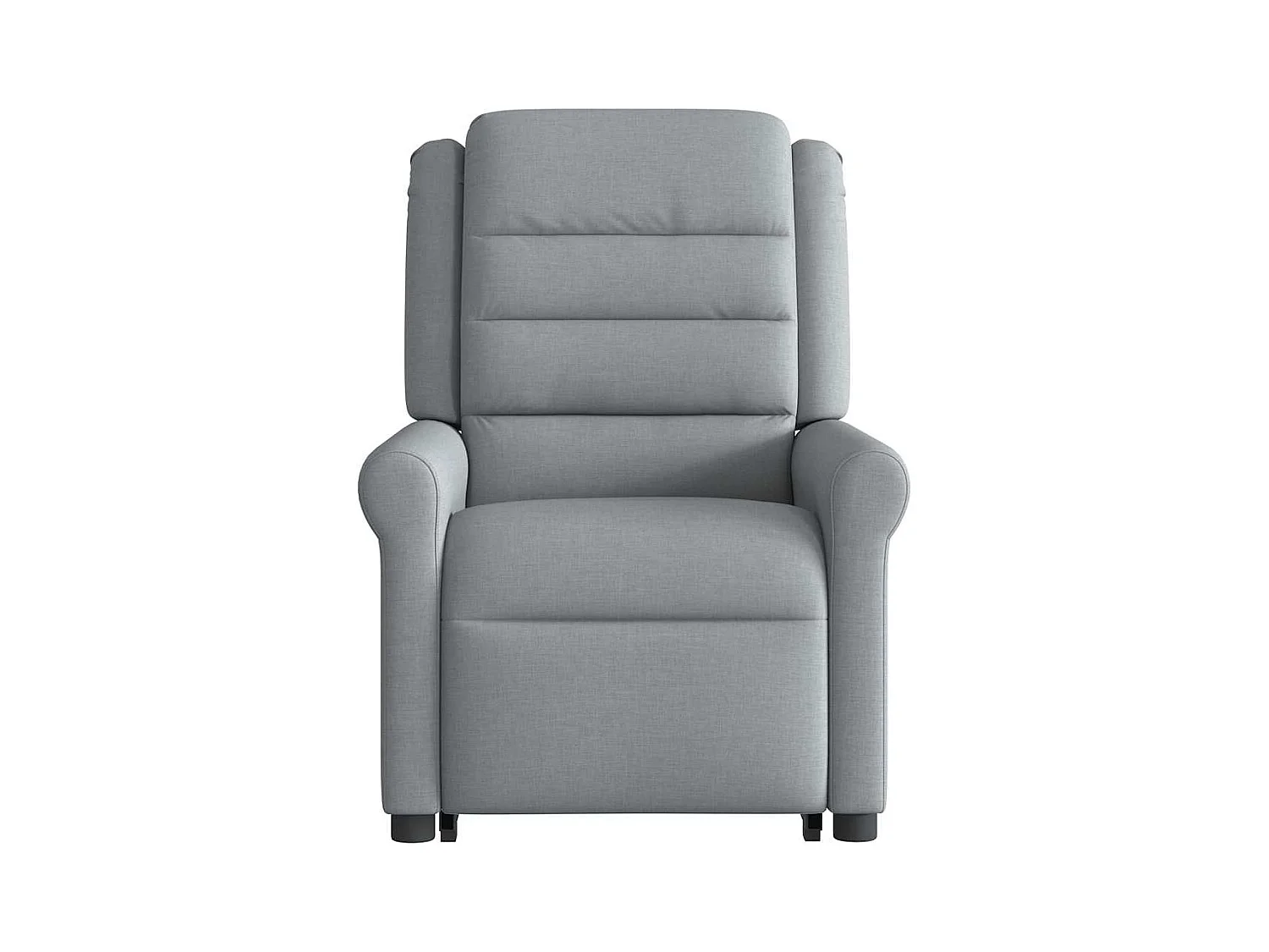 Silla de relax | Sillón eléctrico reclinable elevable de tela gris claro SHL4900
