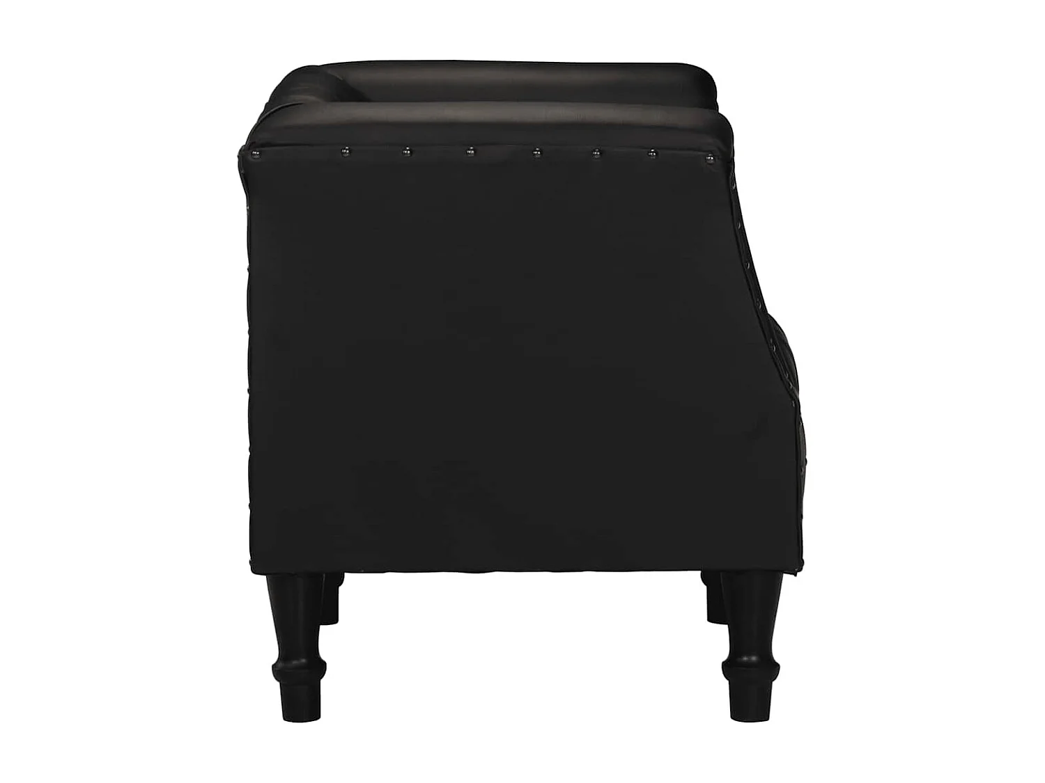 Relaxsessel | Sessel Schwarz Echtes Ziegenleder SHL30959