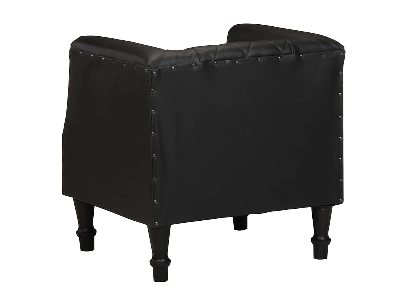 Relaxsessel | Sessel Schwarz Echtes Ziegenleder SHL30959