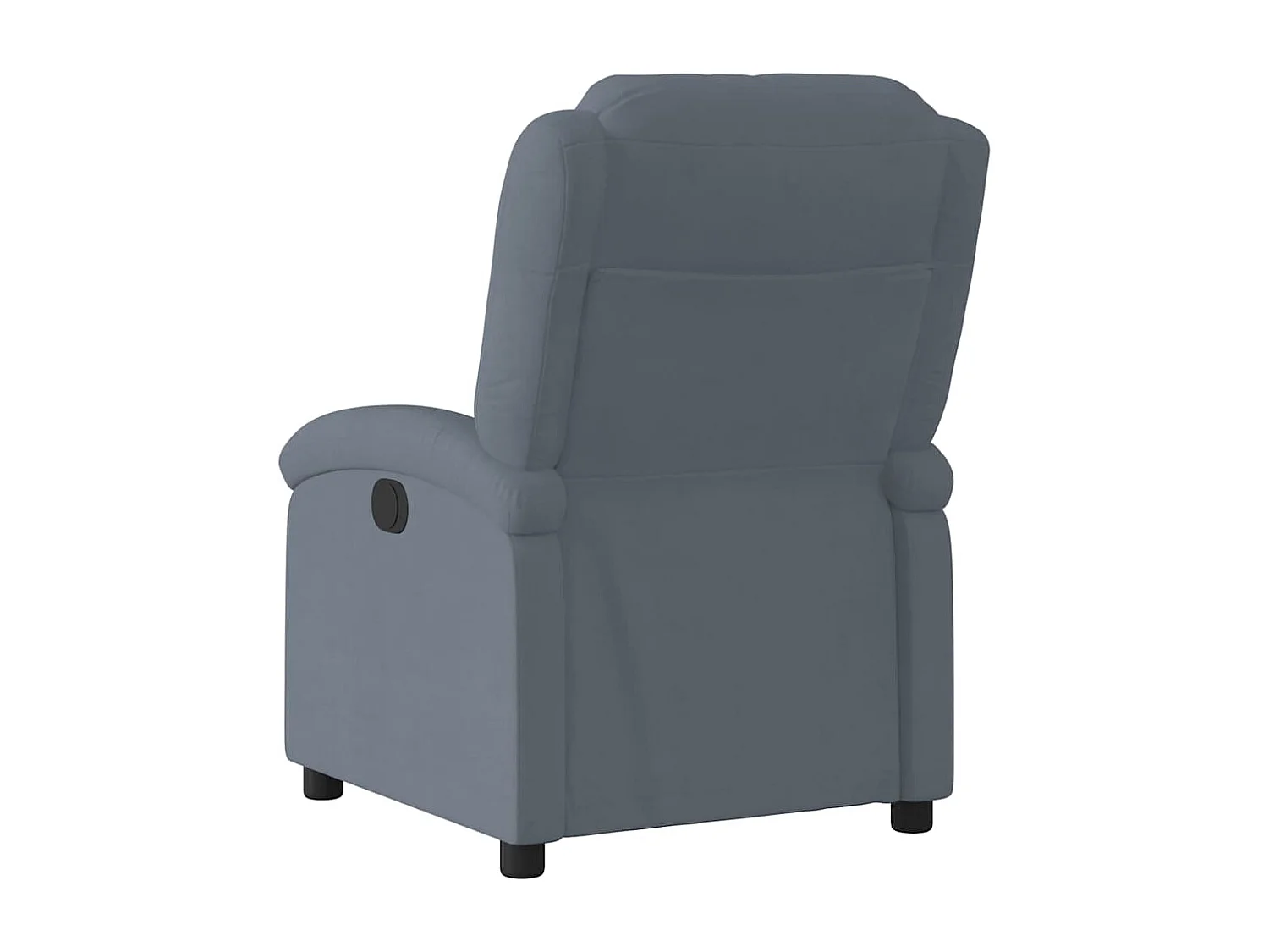 Sillón de relax | Silla | Sillón reclinable eléctrico de terciopelo gris oscuro SHL2837