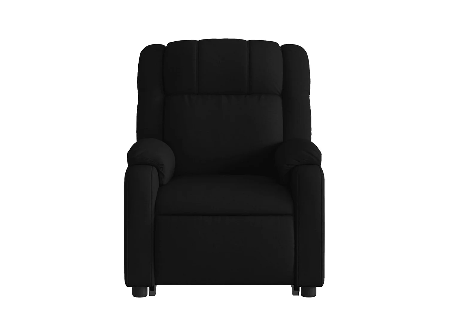 Silla de relax | Sillón eléctrico reclinable elevable de tela negro SHL9079