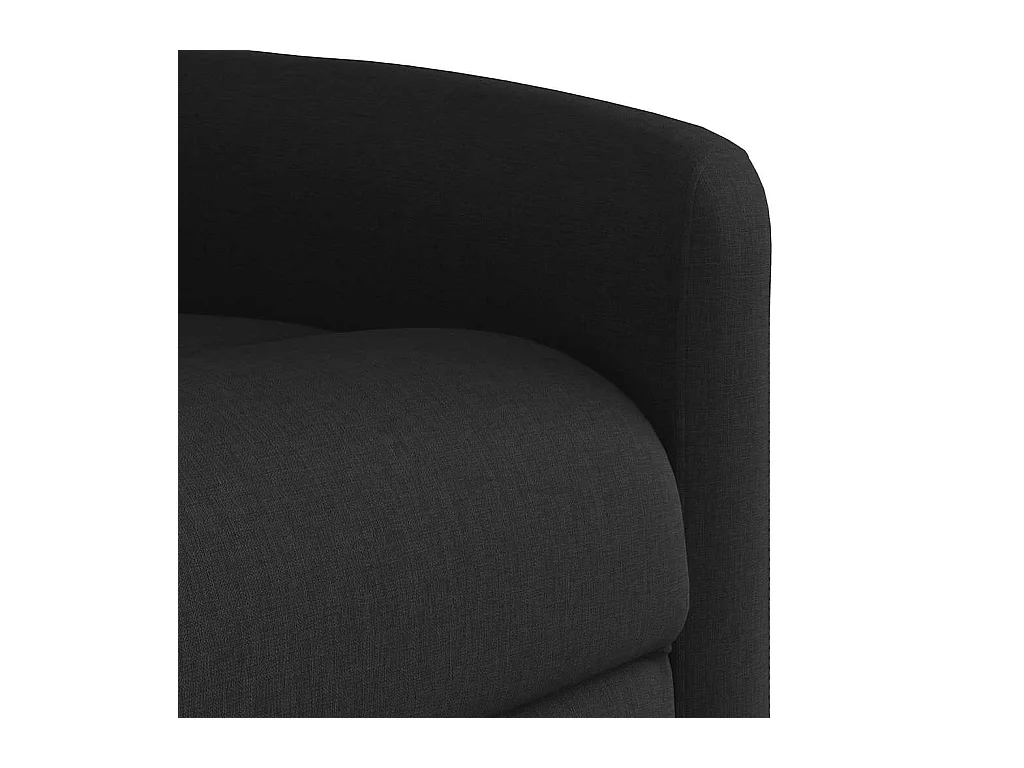 Sillón de relax | Sillón reclinable de masaje eléctrico tela negro SHL5819