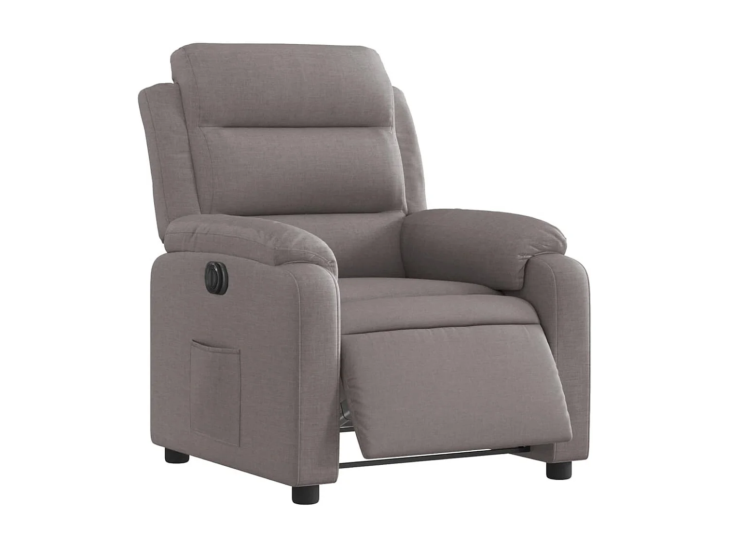 Sillón de relax | Silla | Sillón reclinable eléctrico tela gris taupé SHL8957