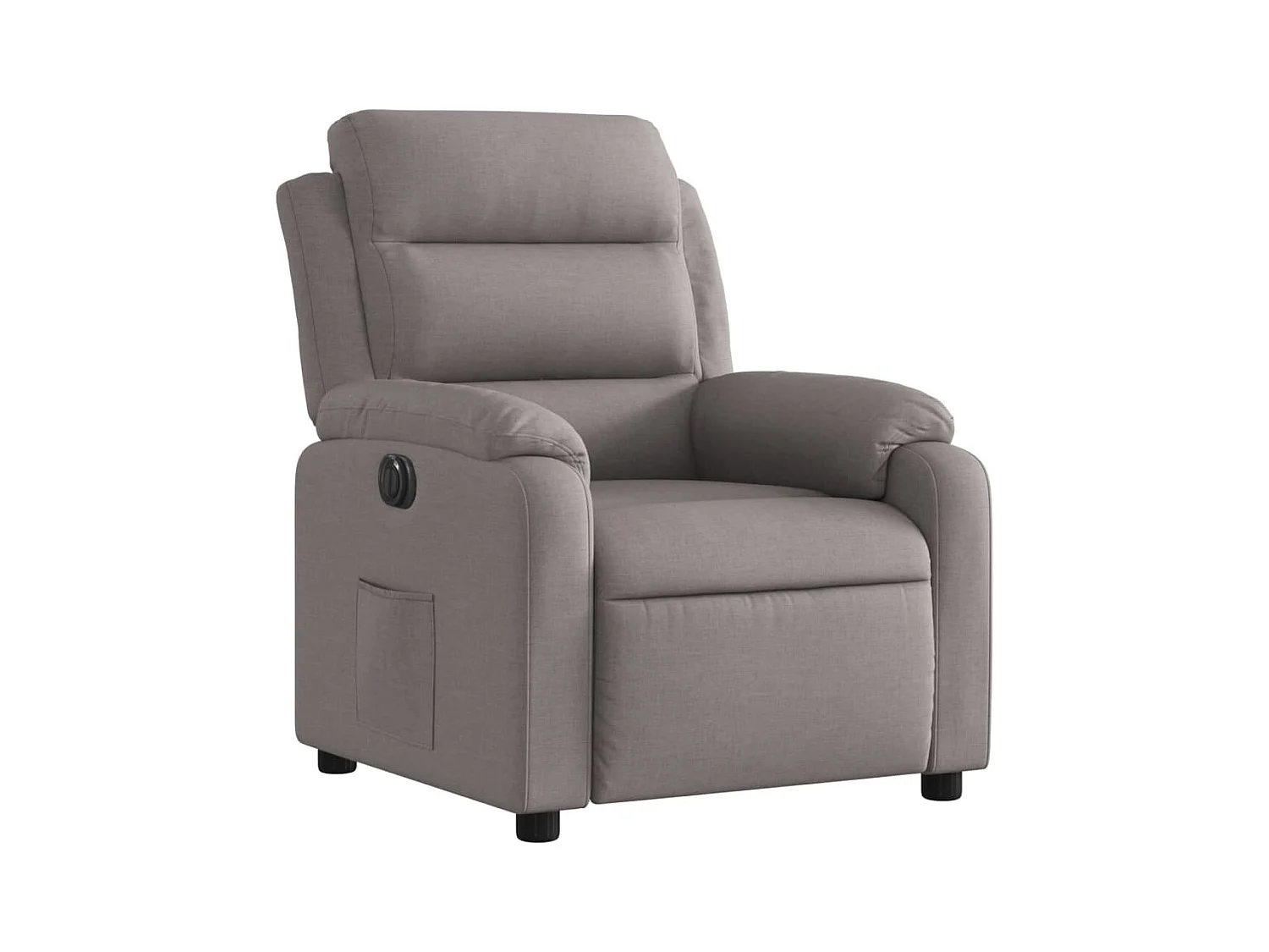 Sillón de relax | Silla | Sillón reclinable eléctrico tela gris taupé SHL8957