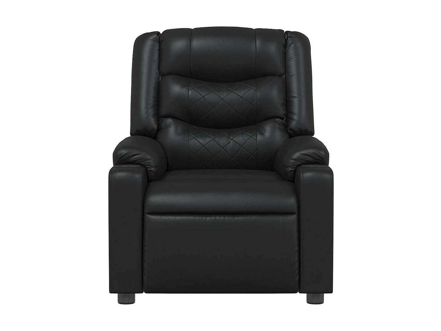 Relaxsessel | Lounge Sessel für Wohnzimmer Schwarz Kunstleder SHL25423