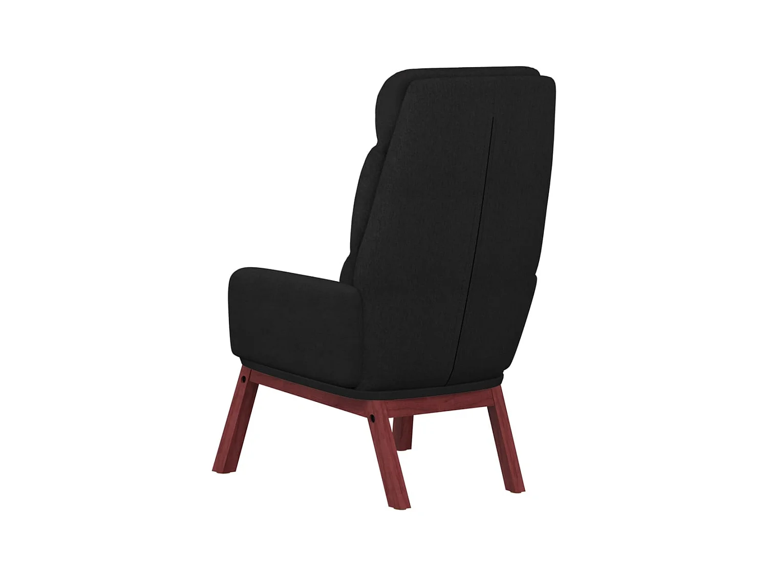 Sillón de relax | Silla de relax de tela negro SHL5360
