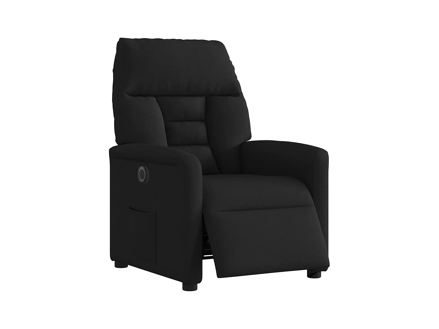 Sillón de relax | Silla | Sillón reclinable eléctrico de tela negro SHL2674