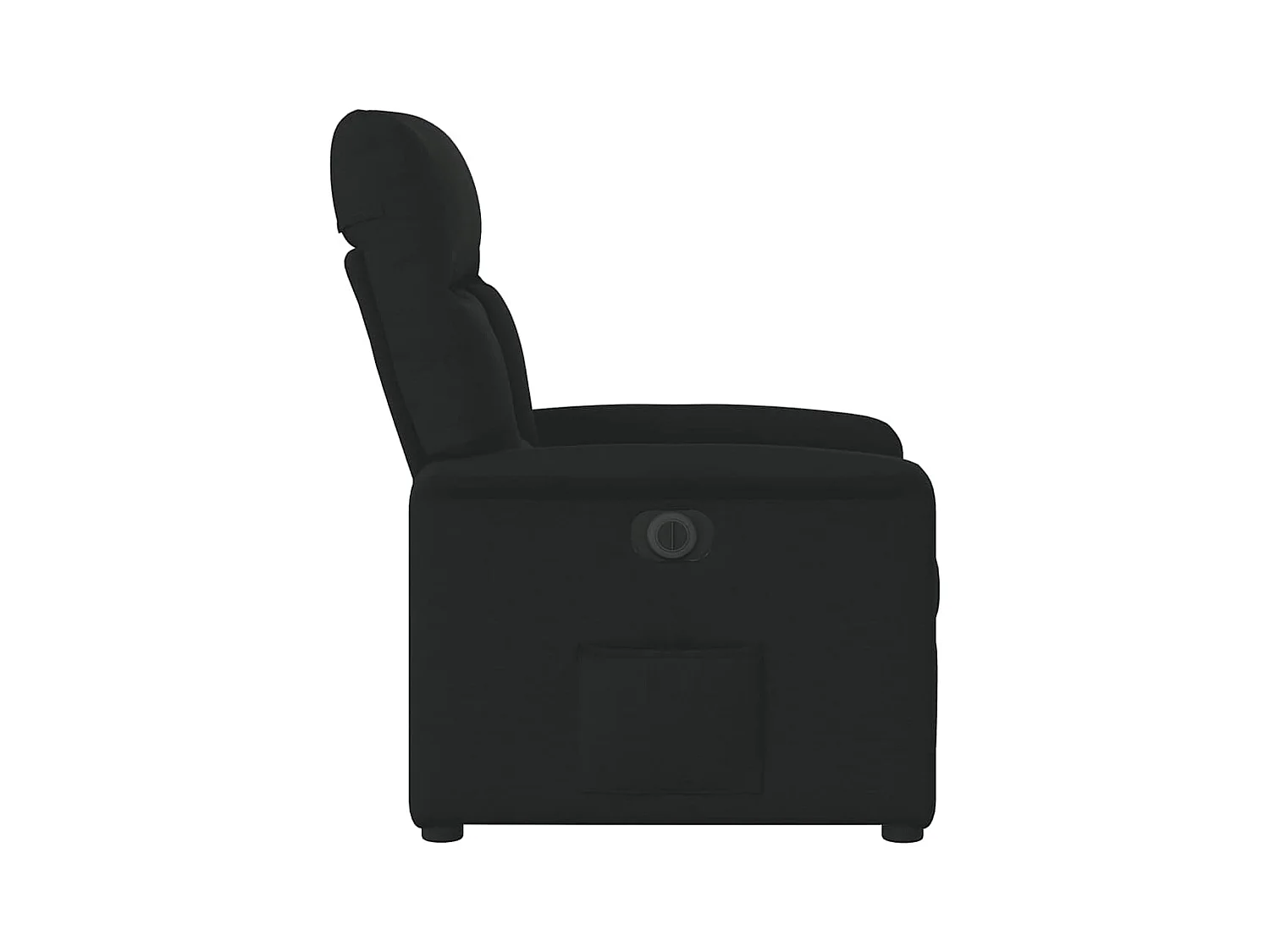 Sillón de relax | Silla | Sillón reclinable eléctrico de tela negro SHL2674