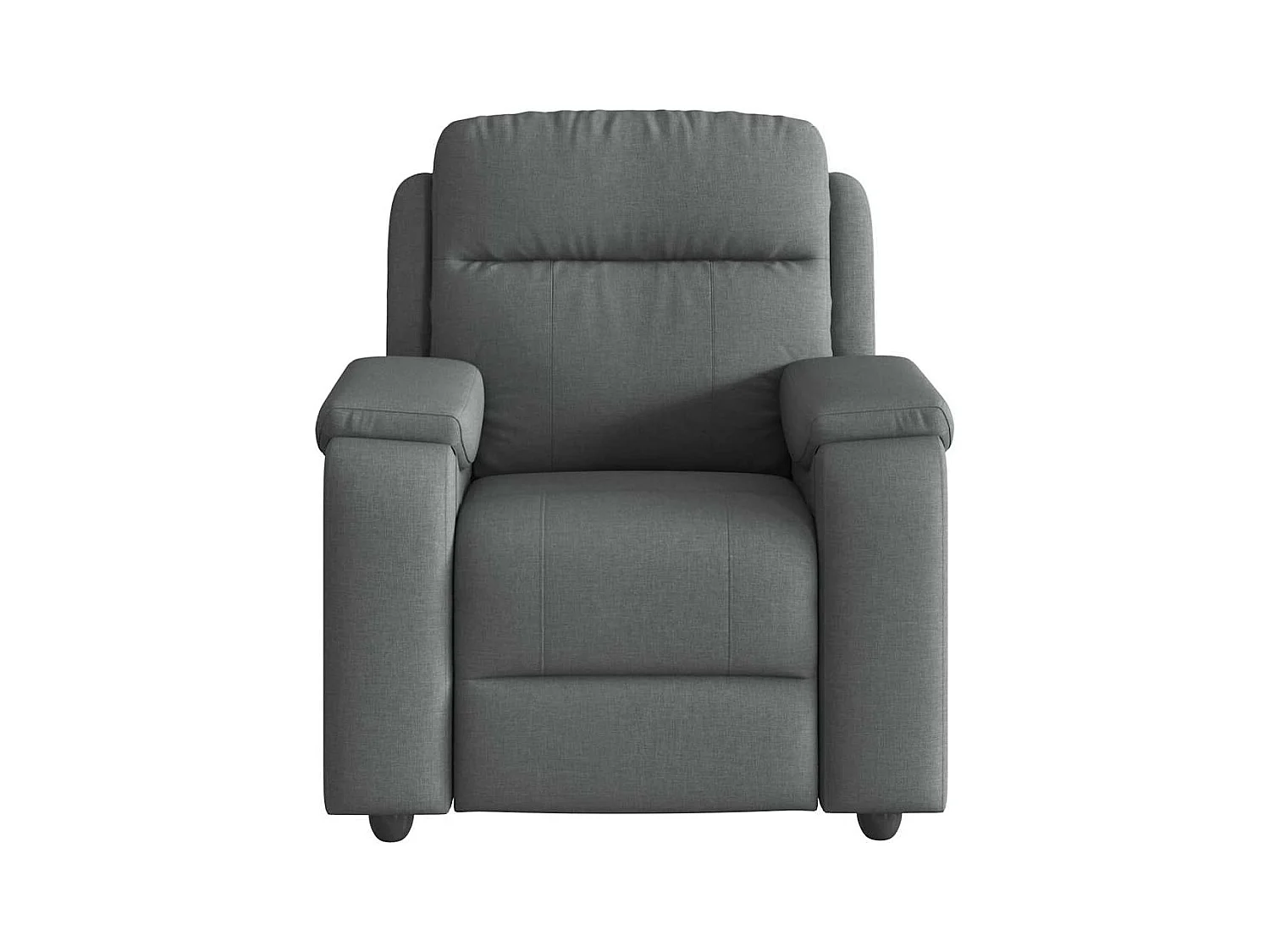 Fauteuil inclinable-Chaise de relax-Fauteuil de Massage Gris foncé Tissu SHL5020