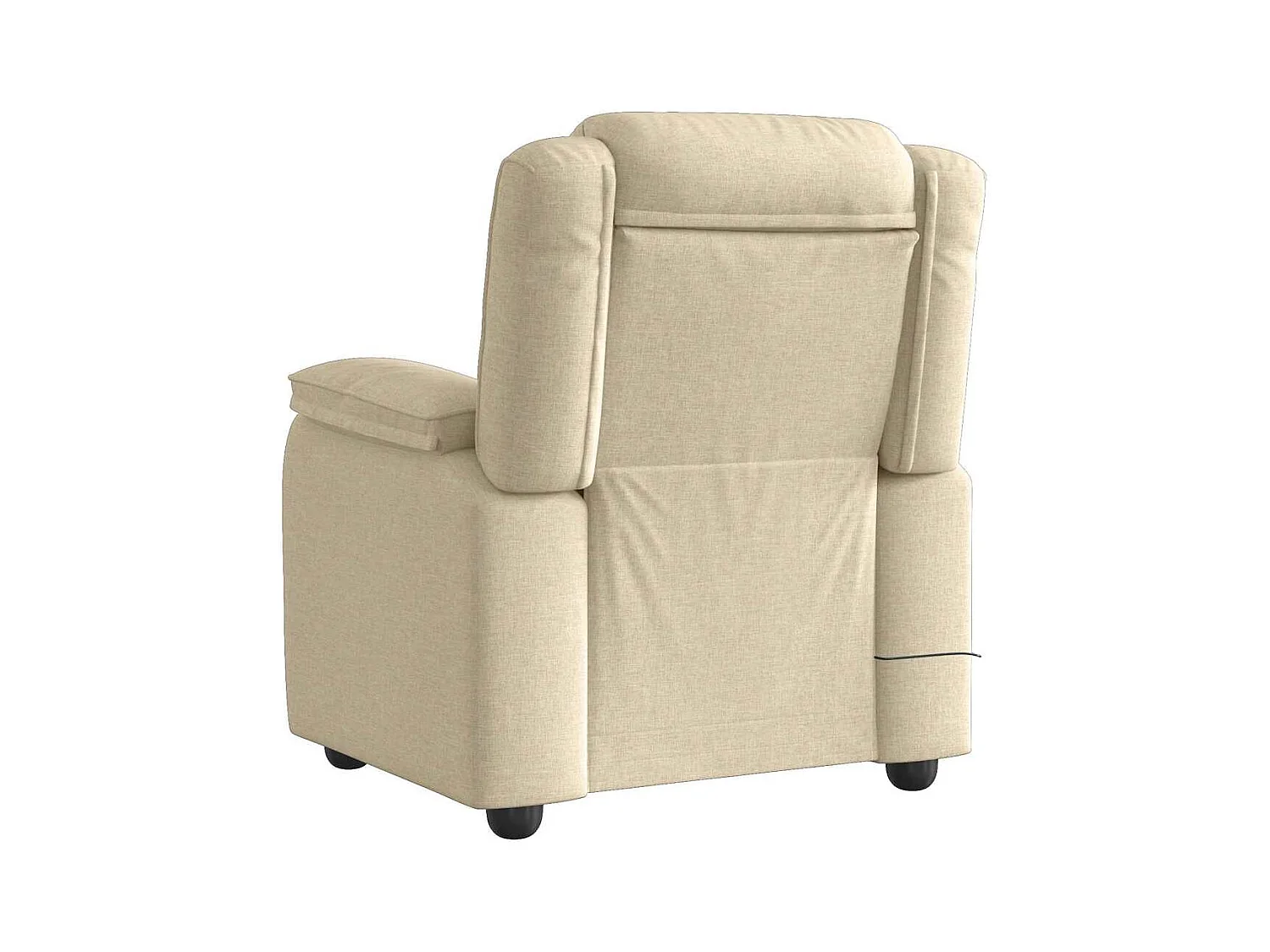Sillón de salón | Silla | Sillón de masaje reclinable de tela crema SHL9302