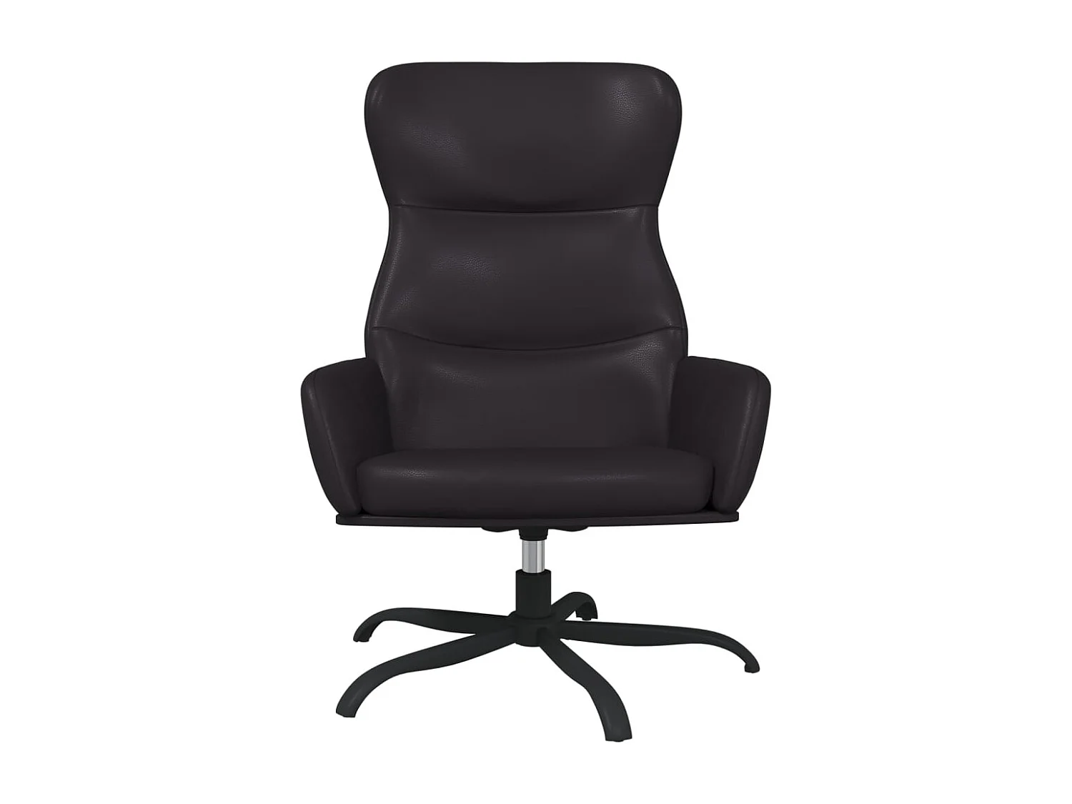 Chaise de relaxation-Fauteuil de Salon Noir Similicuir SHL1015
