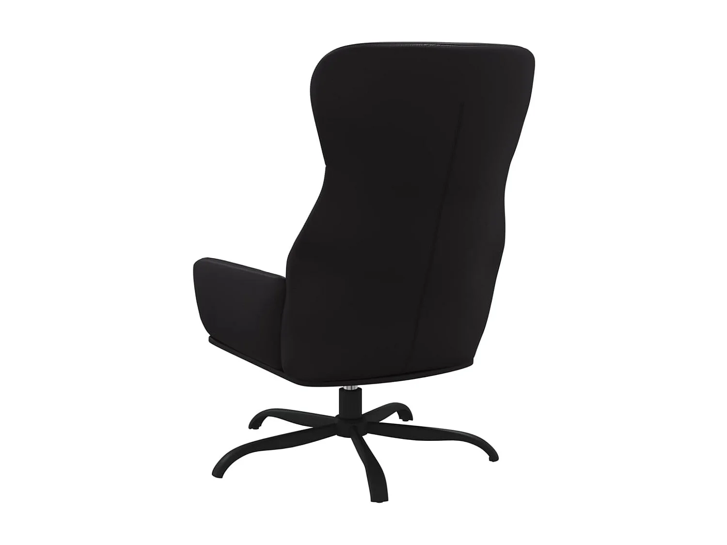 Chaise de relaxation-Fauteuil de Salon Noir Similicuir SHL1015