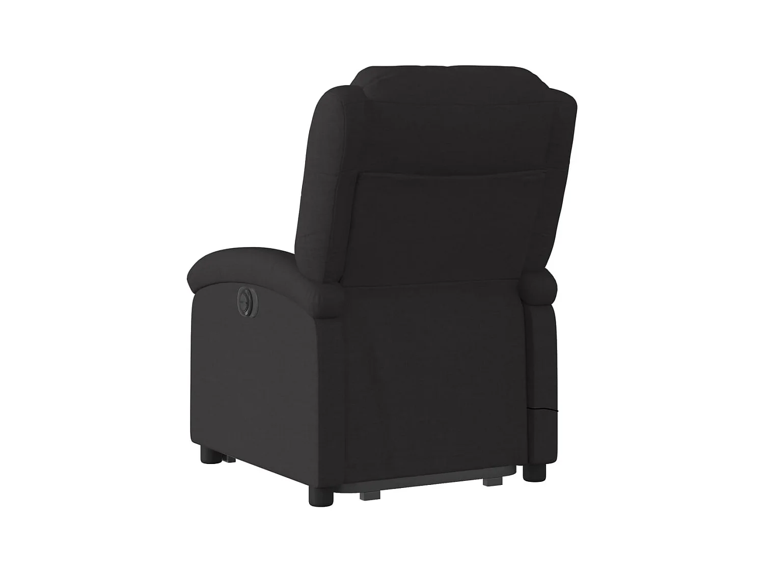 Sillón de salón | Silla | Sillón de masaje eléctrico reclinable elevable tela negro SHL2608