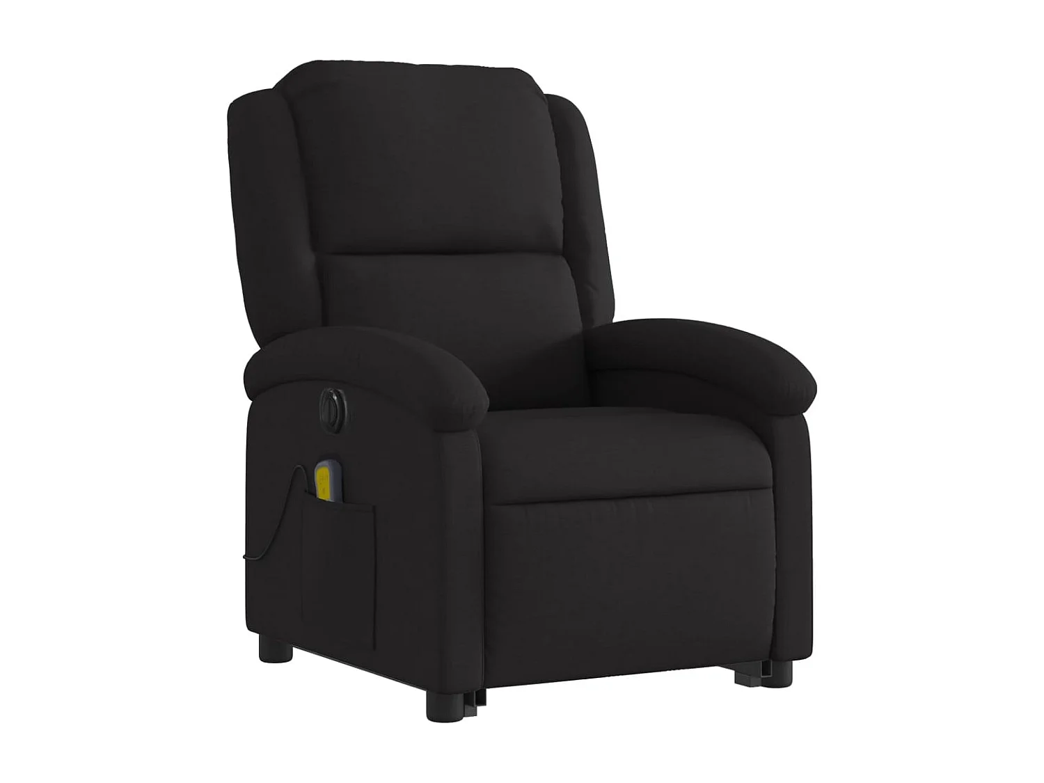 Sillón de salón | Silla | Sillón de masaje eléctrico reclinable elevable tela negro SHL2608