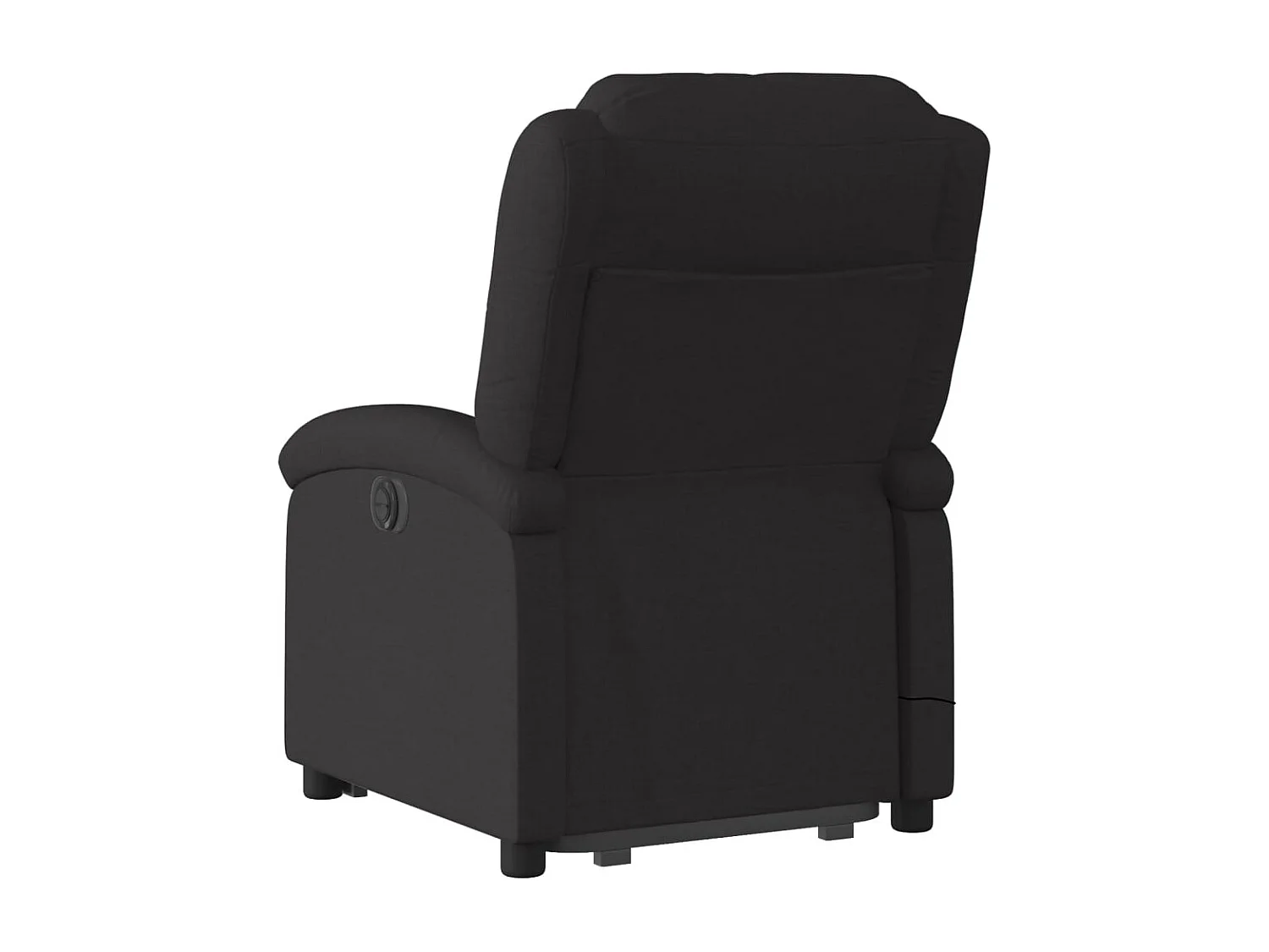 Sillón de salón | Silla | Sillón de masaje eléctrico reclinable elevable tela negro SHL2608