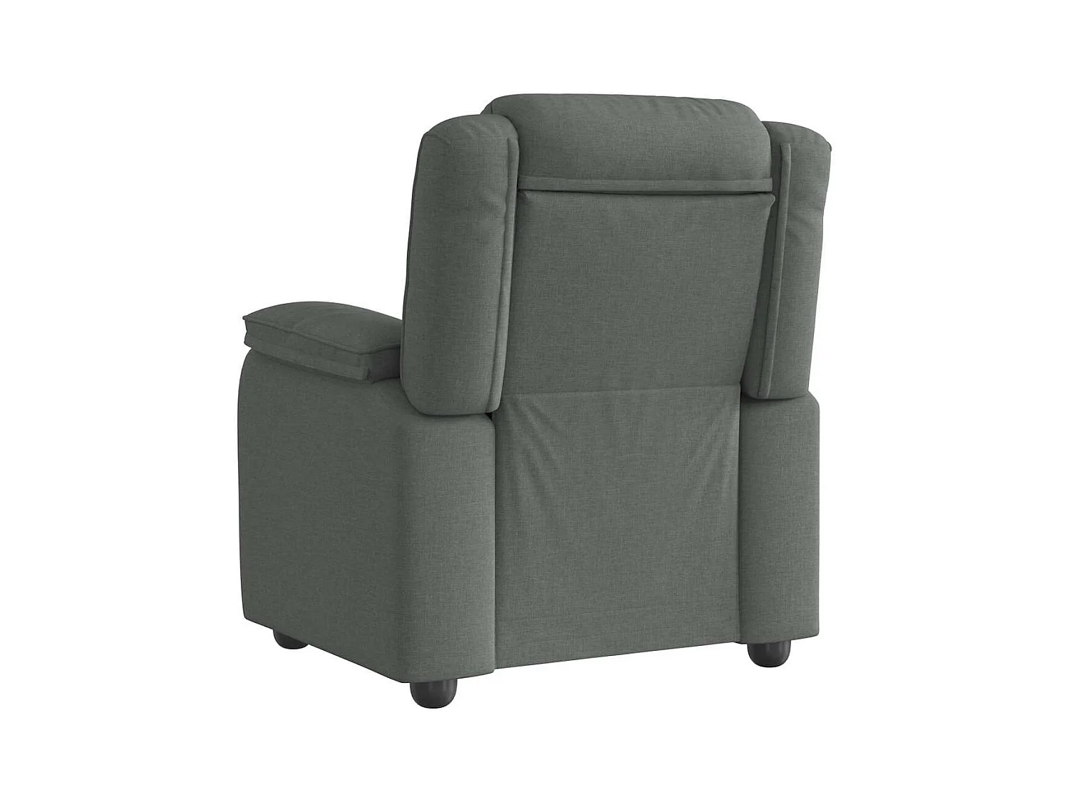 Poltrona Reclinável | Poltrona Confortável Relax tecido cinzento-escuro SHL95618