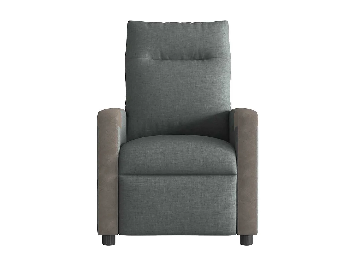 Sillón de relax | Sillón reclinable de masaje eléctrico tela gris oscuro SHL3371