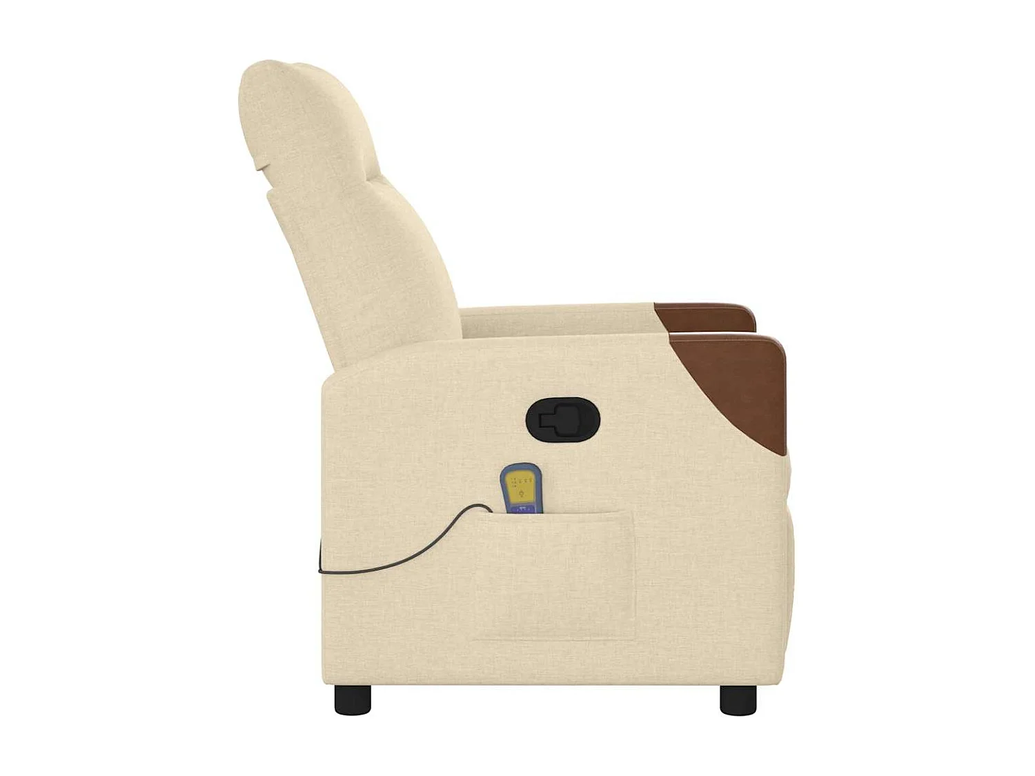 Relaxsessel | Massagesessel Creme Stoff SHL69414