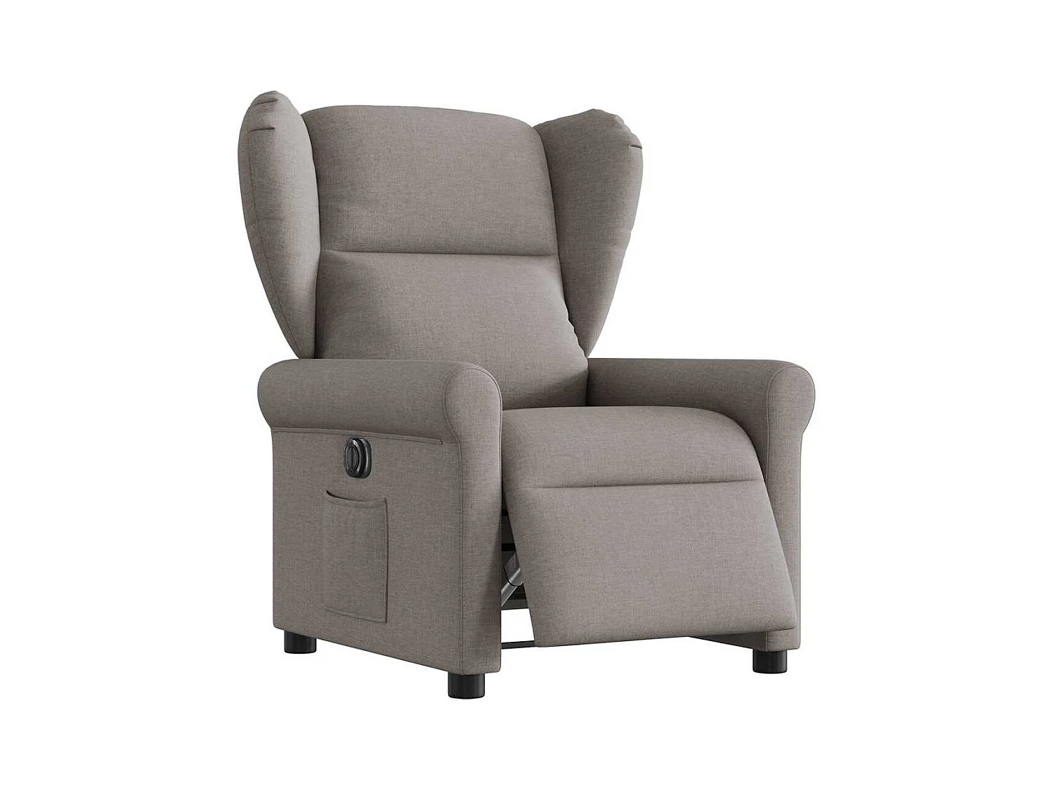 Sillón de relax | Silla | Sillón reclinable eléctrico tela gris taupé SHL6962