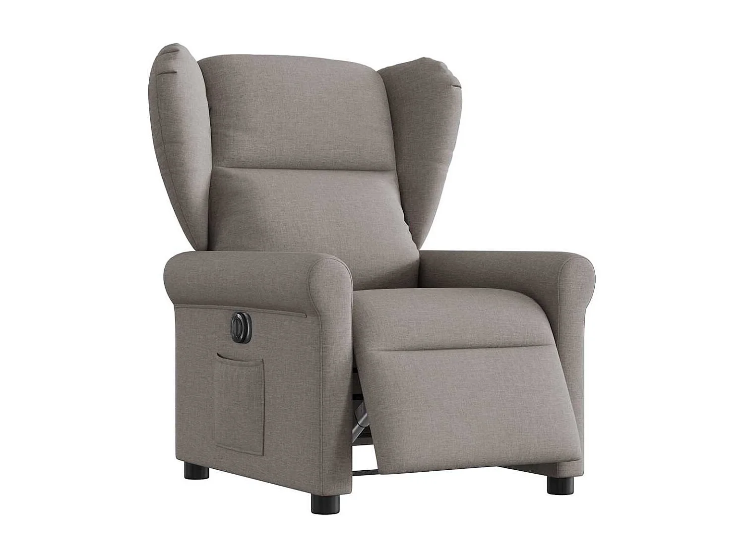 Fauteuil inclinable électrique-Chaise de relax-Fauteuil TV Taupe Tissu SHL5486
