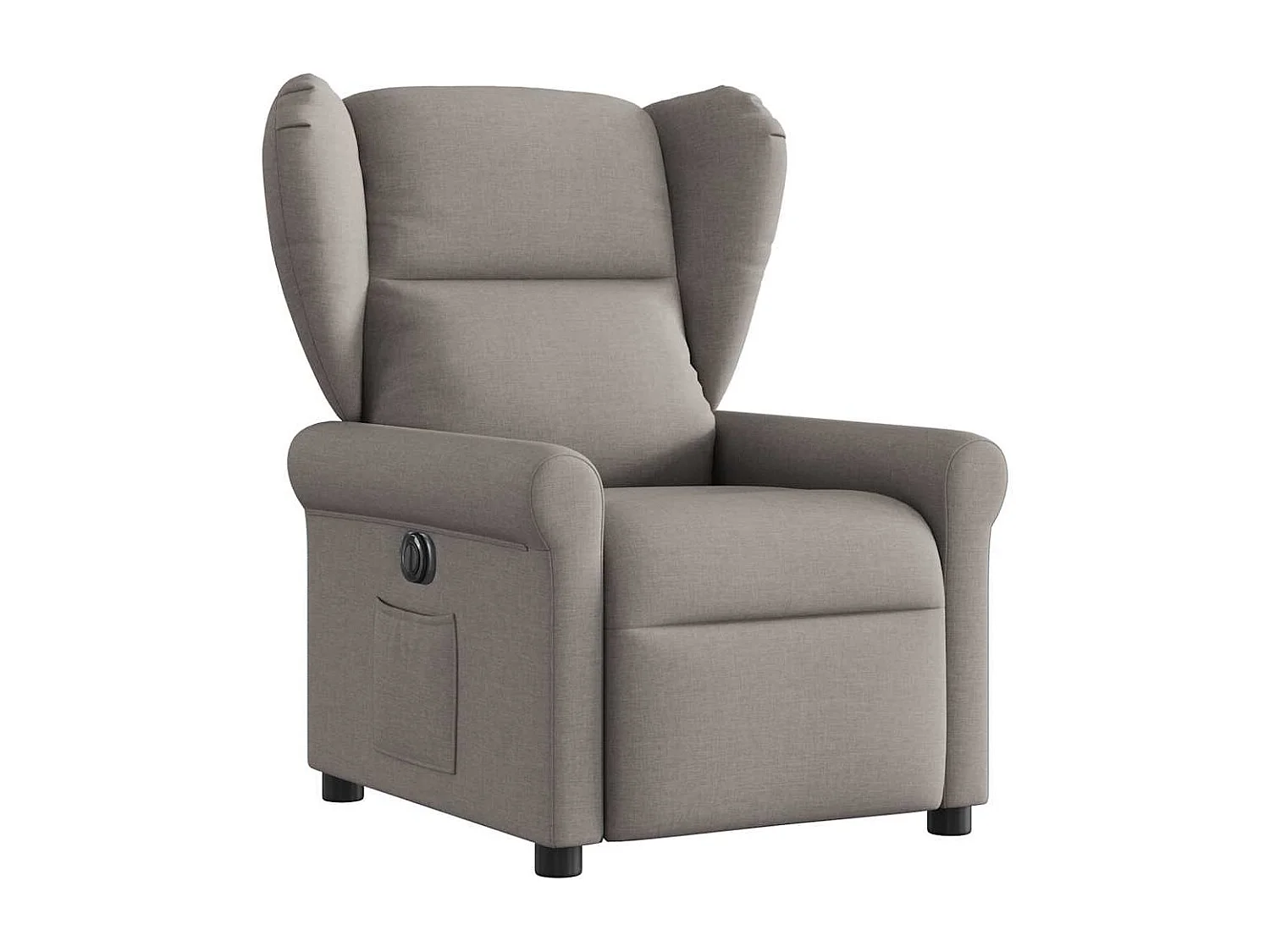 Fauteuil inclinable électrique-Chaise de relax-Fauteuil TV Taupe Tissu SHL5486